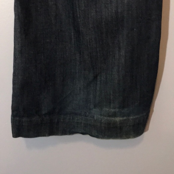 Level 99 dark wash wide leg jeans - Picture 8 of 11